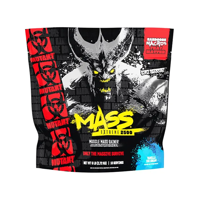 Mutant Mass Extreme 2500, Vanilla Ice Cream, 2,72 kg