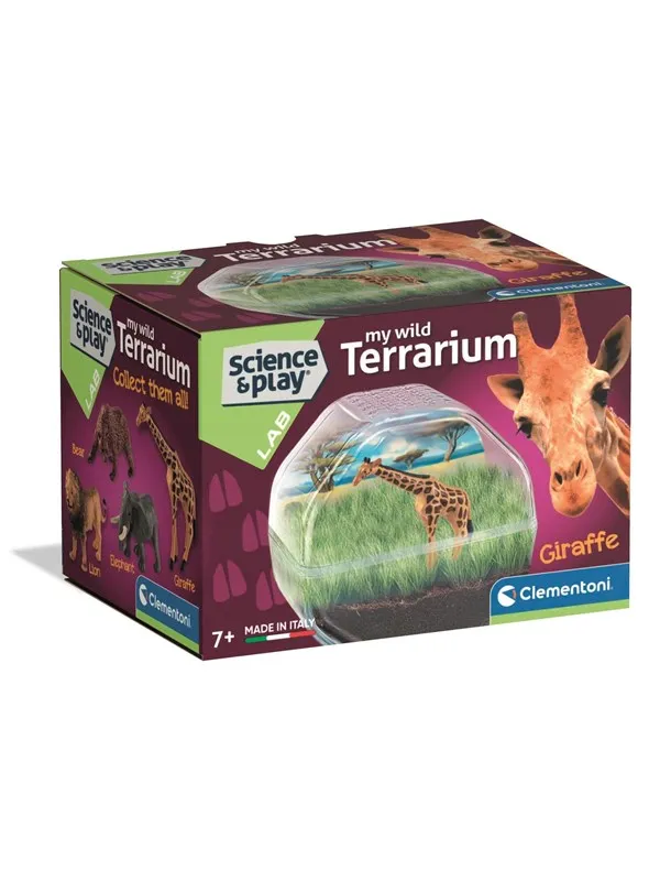 Science & Play - Mini Giraffe - Terrarium