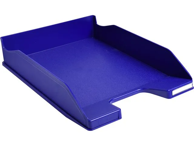 Brevkorg Exacompta COMBO2 Midi, polystyren, HxBxD: 6,5 x 25,5 x 34,7 cm, blå