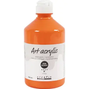 Akrylfärg Pigment 500ml orange