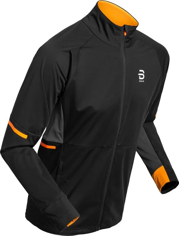 Dahlie Jacket Force M Herr Svart S | Längdskidjacka