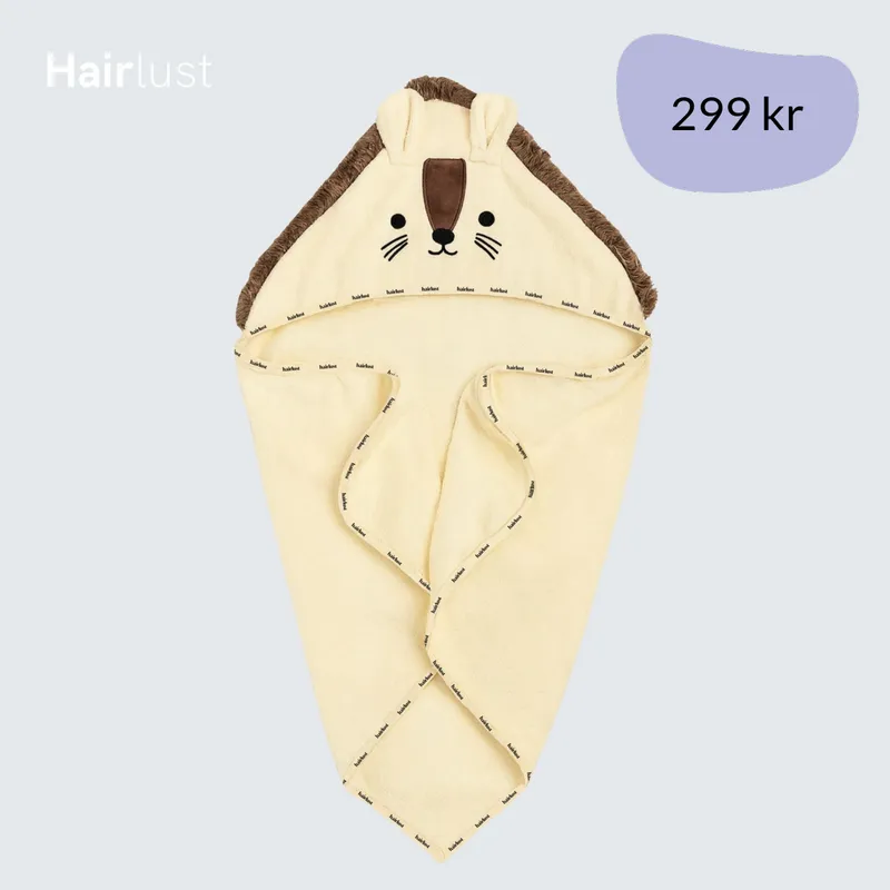 Bamboo Baby Hooded Towel, Lion