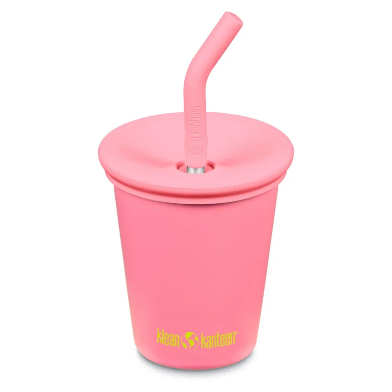 Klean kanteen Kid Cup barnmugg 296 ml, pink lemonade