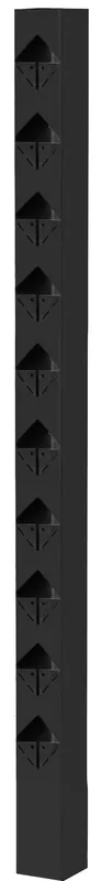 STAKET ÖCKERÖ MELLAN SVART 1100MM 70X70MM | Beijerbygg Byggmaterial