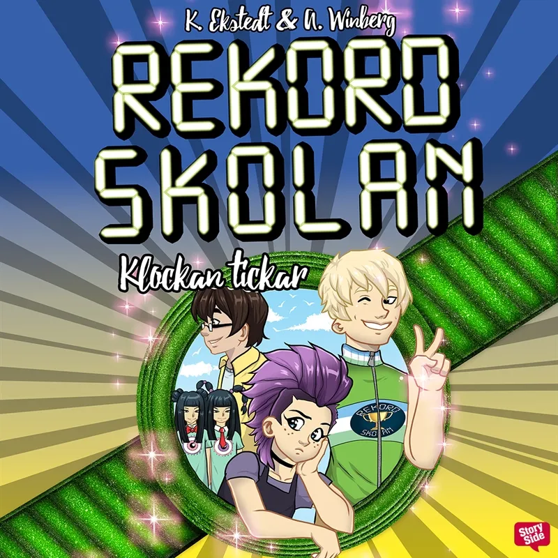 Rekordskolan. Klockan tickar, Ljudbok