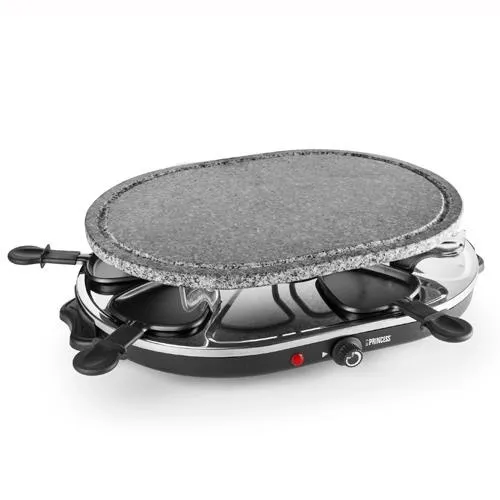 Princess Raclette 8 Oval Stone Grill Party - raclette/hot stone