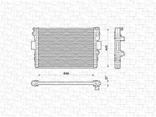 Kylare Magneti Marelli 350213169000