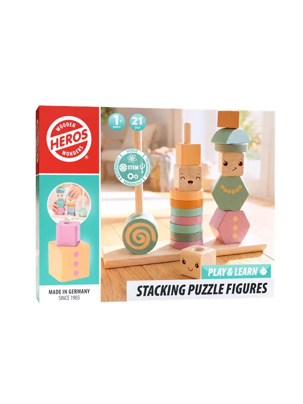 Soft Neutrals Stapelpussel Figurer Heros Tactic