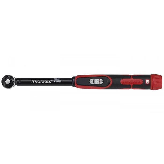 Teng Tools PLUS 20-100 Momentnyckel 3/8″, 20-100 mm