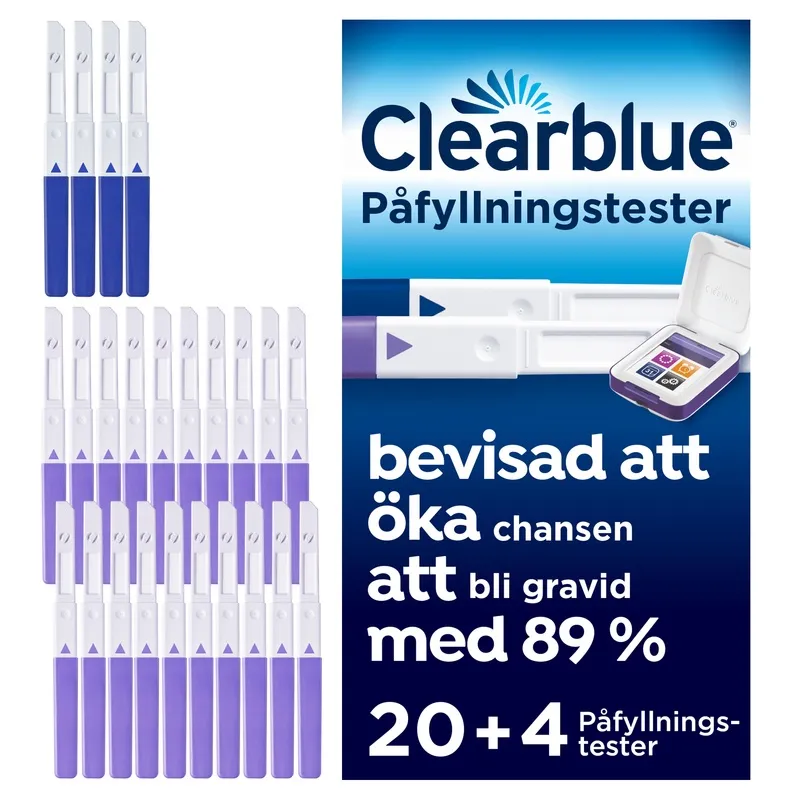 Teststickor till Clearblue Advanced Fertilitetsmonitor - 20+4 st