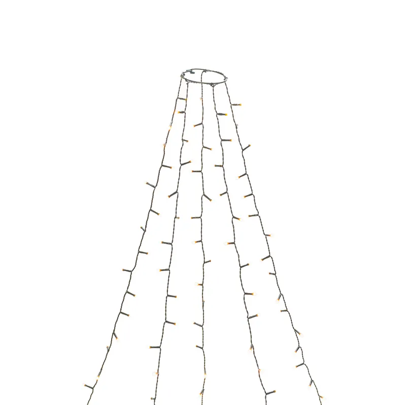 Julgransbelysning 150 LED inomhus 5×1,8m