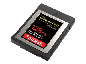 SANDISK Extreme Pro CFexpress - 1700MB/s - 128GB