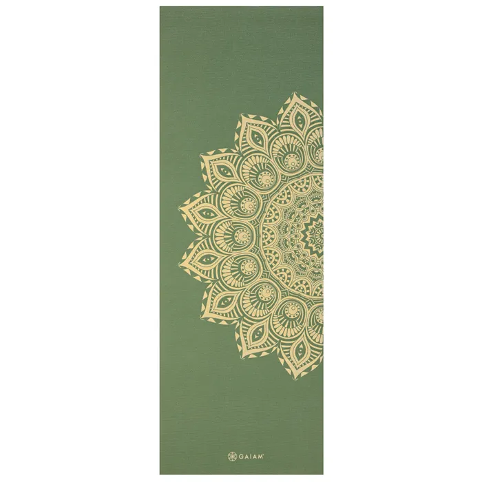 Yogamatta Grön 6 mm