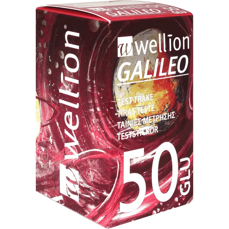 Wellion Galileo teststickor glukos 50 styck