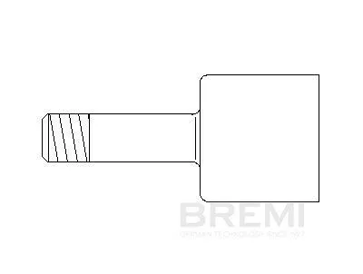 Kontakthylsa, tändkabel BREMI 10046