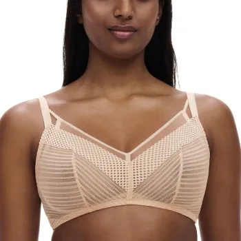 Chantelle BH Pulp Wirefree Support Bra Beige B 95 Dam