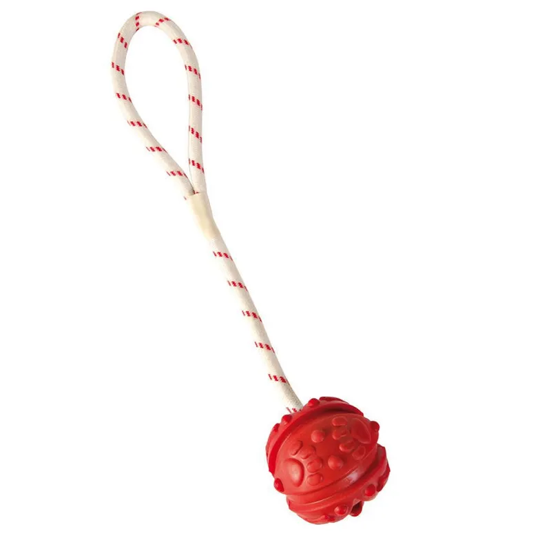Boll på rep, flytande leksak för hund - Orange