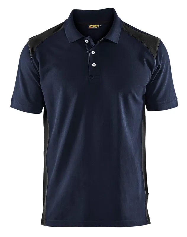 PIKÉTRÖJA 3324 1050 MÖRK MARINBLÅ/SVART L | Beijerbygg Byggmaterial