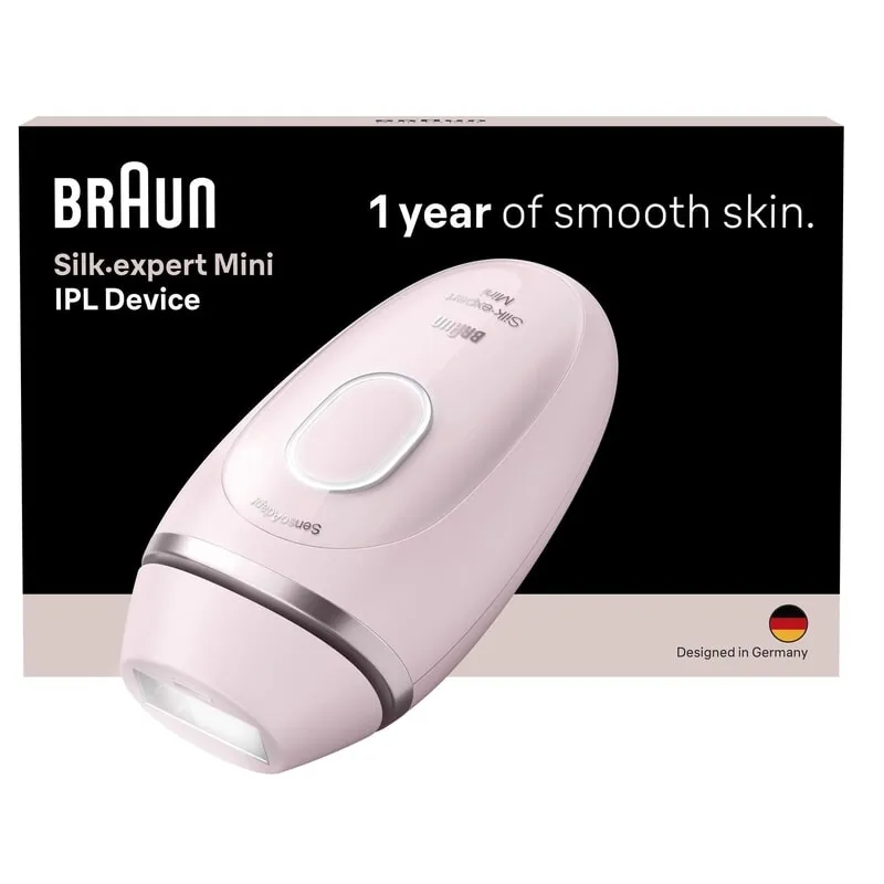 Braun Silk·expert Mini PL1100 IPL-hårborttagningsapparat, ljusrosa
