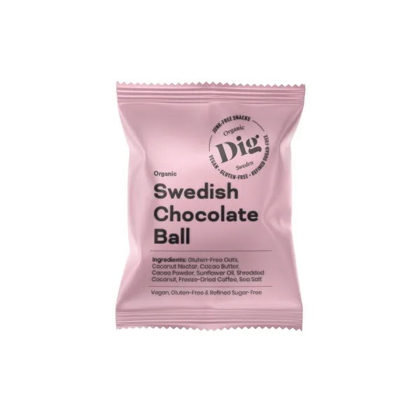 Chokladboll GET RAW DIG Organic 25g