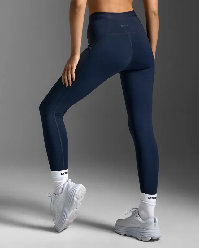 2XU Form Stash Hi-Rise Compression Tights träningstights (dam) - Midnight/Midnight, S