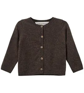 Sofie Schnoor Cardigan - Stickad - Ull - Cisse - Brown Fudge (#2486)