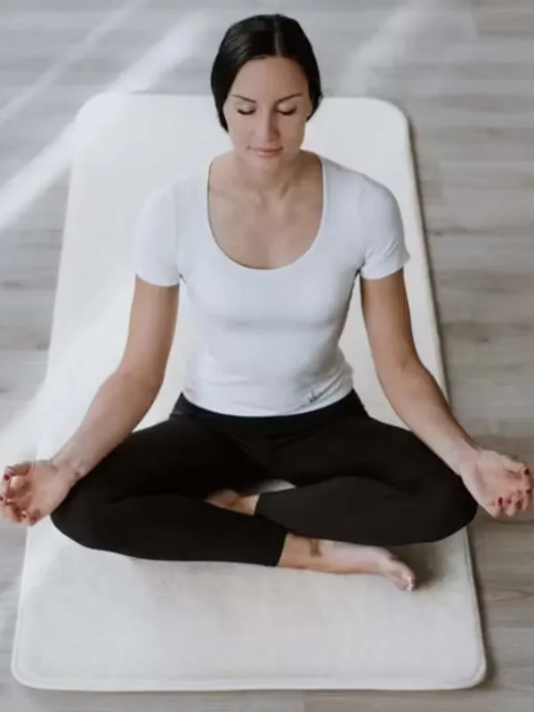 Yogamatta i Ull - 100% merinoull 75x200cm ej väska