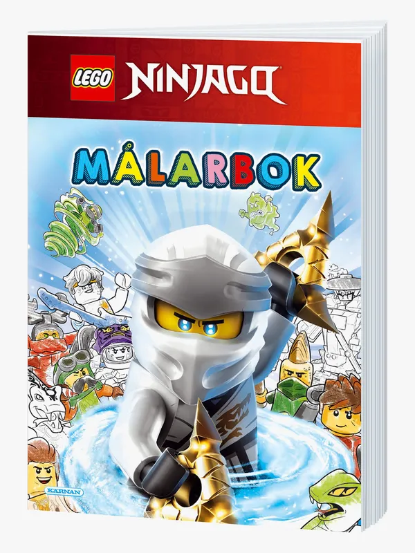 Målarbok Lego Ninjago