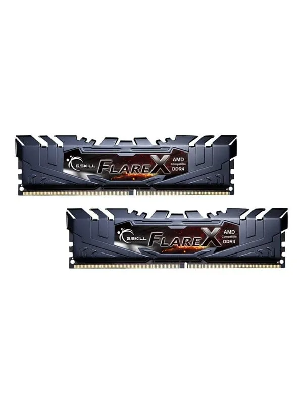 G.Skill Flare X DDR4-3200 - 32GB - CL16 - Dual Channel (2 pcs) - AMD Optimized - Svart