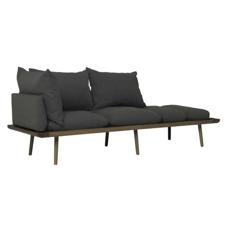 Umage, Lounge Around 3-sits soffa Dark Oak/Shadow