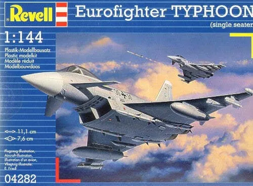 Revell Eurofighter Typhoon (single seater) 04282 - Revell - Leksaksaffären