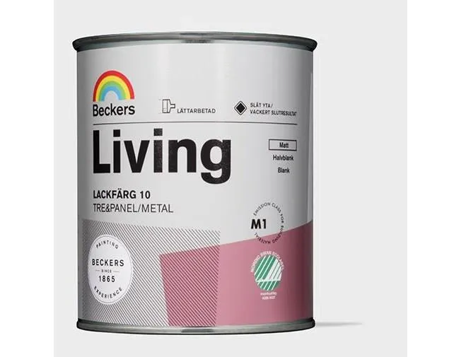 Beckers Living Lackfärg matt Svart