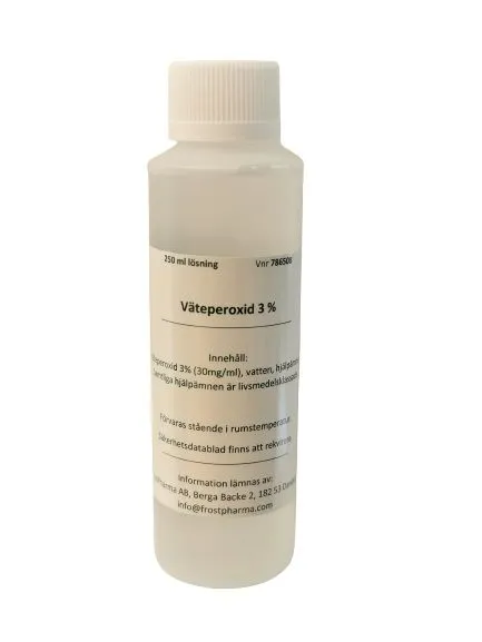 Väteperoxid Frostpharma 3% 250 ml