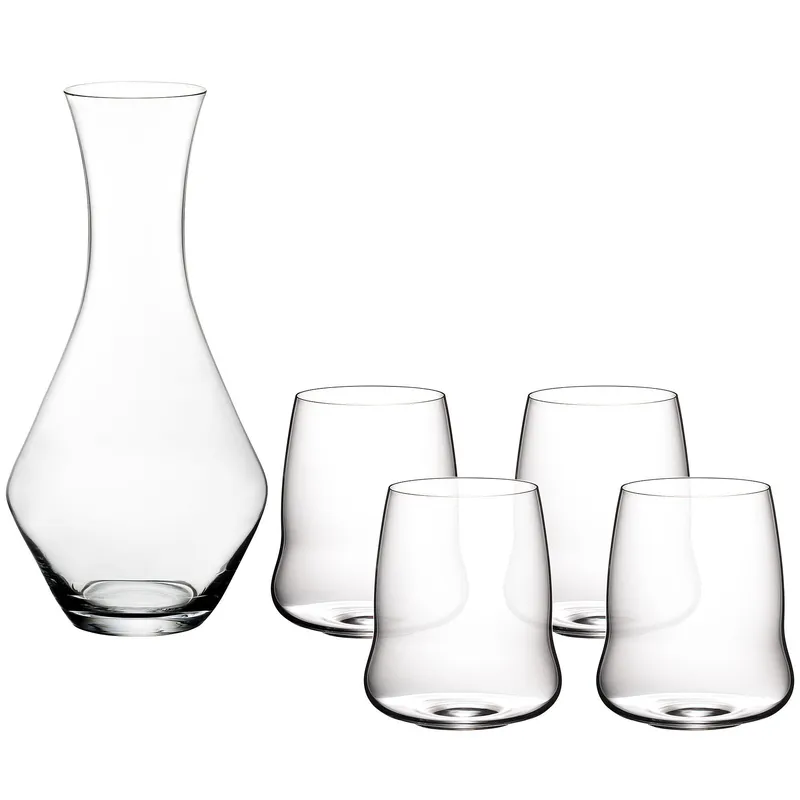 Riedel Cabernet Sauvignon 4 glas + vinkaraff