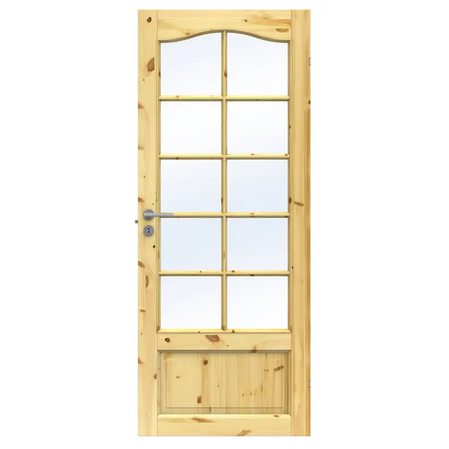 INNERDÖRR TRADITION 08X20 KLARL FURU SP10B KLARGLAS | Beijerbygg Byggmaterial