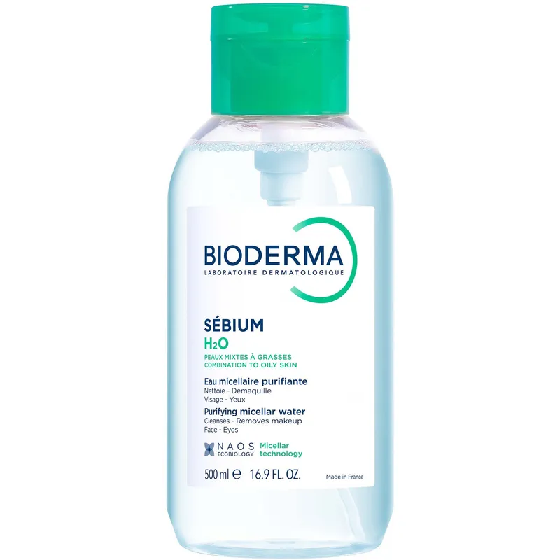 Bioderma Sébium H2O With Pump 500 ml