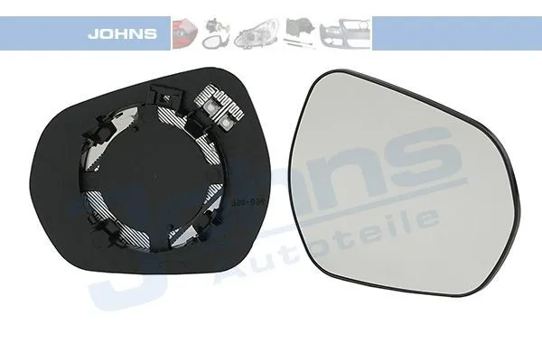 JOHNS 33 01 38-81 Backspegelglas