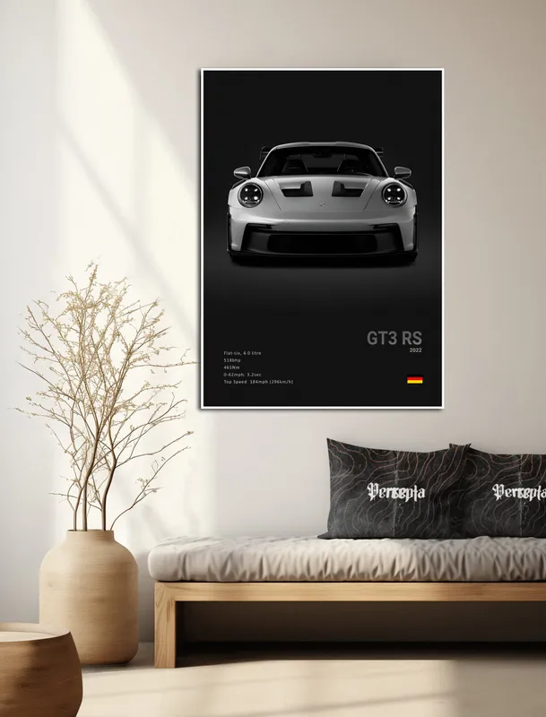 Affisch - Lyxig sportbil / GT3 RS