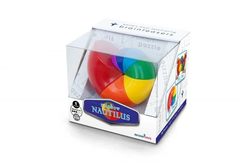 Rainbow Nautilus - Svårighetsgrad 3 - Hjärngympa