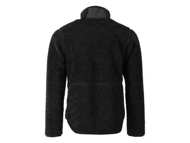 Fiberpälsjacka Customized svart