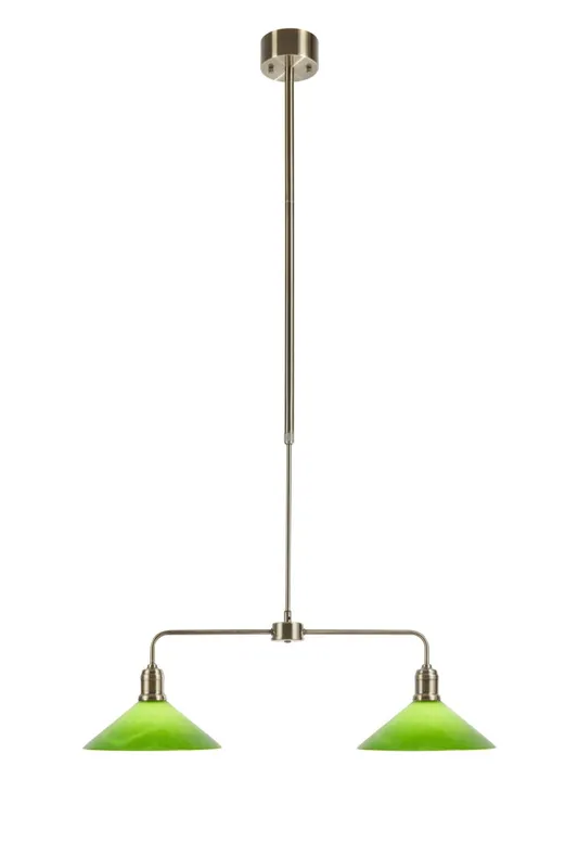 Markslöjd – Vela 75cm – Taklampa – Mässing/grön