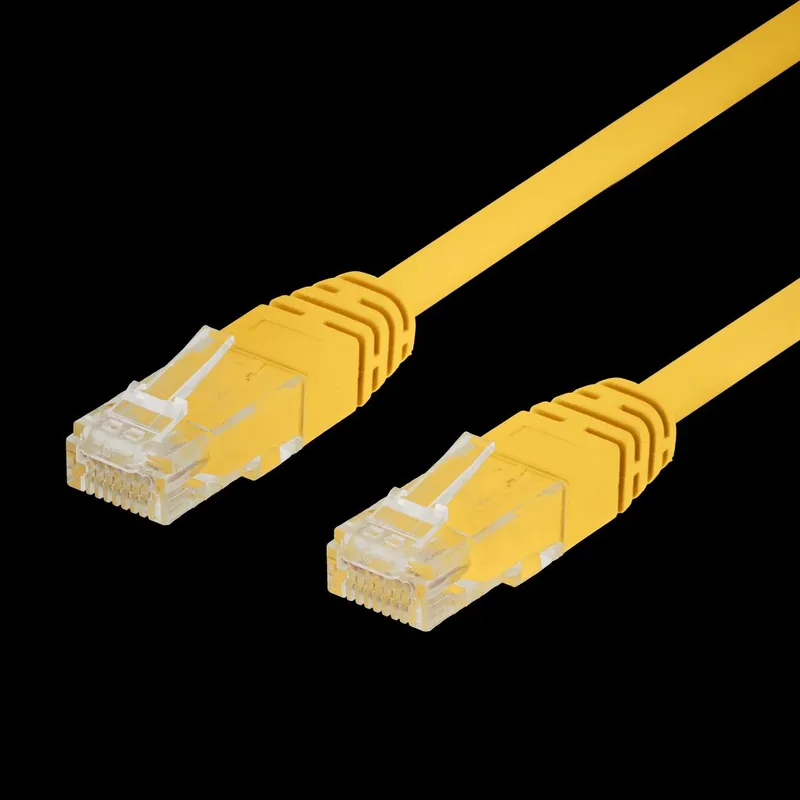 Deltaco LAN CAT 6 - UTP - Gul - 0.3m