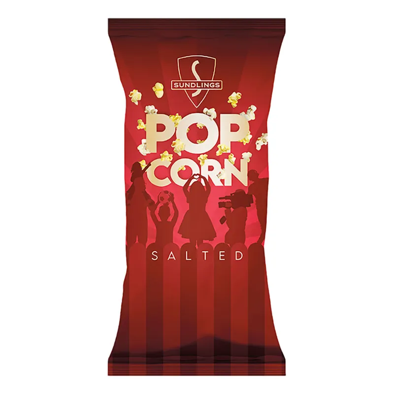 Sundlings Popcorn Saltade – 100 g