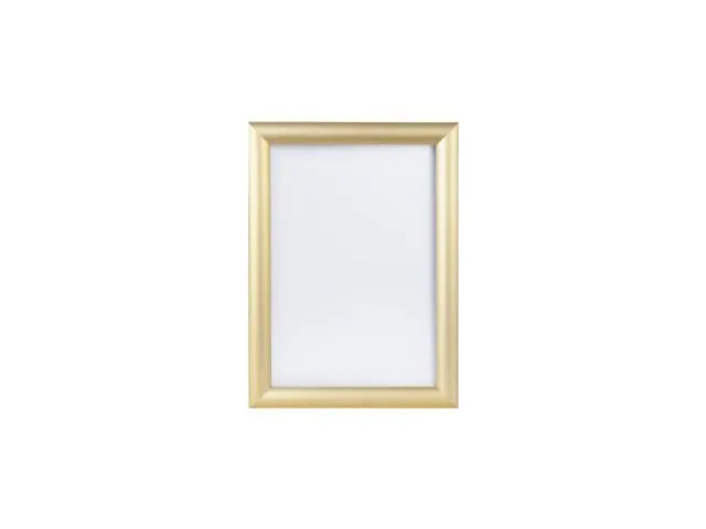 Väggram A4 25mm guld