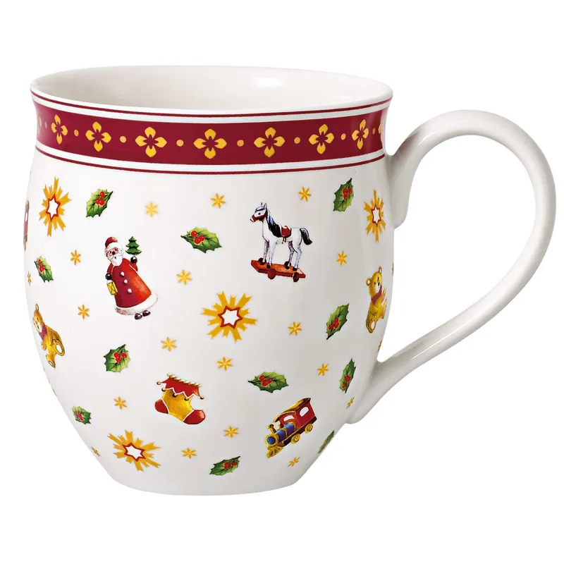 Villeroy & Boch Toy’s Delight mugg 44 cl Vit-röd