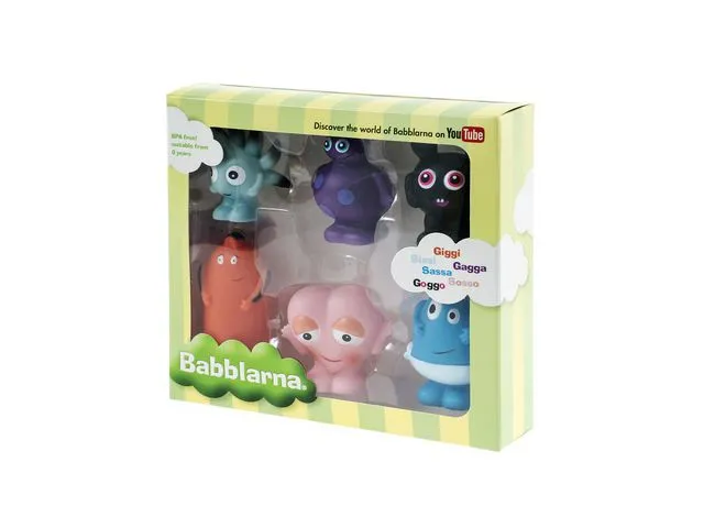 Plastfigurer 6-p, Babblarna