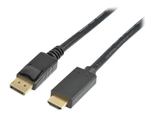 Prokord Hdmi-kabel 5m Displayport Hdmi Svart