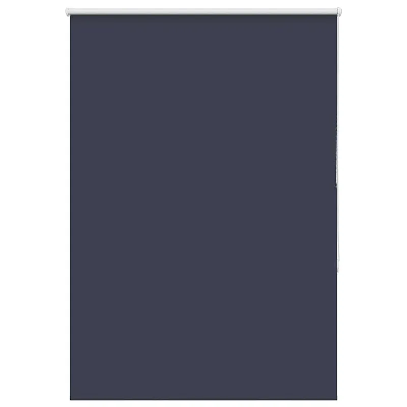 vidaXL Rullgardin mörkläggning marin 115×130 cm tyg bredd 110,7 cm