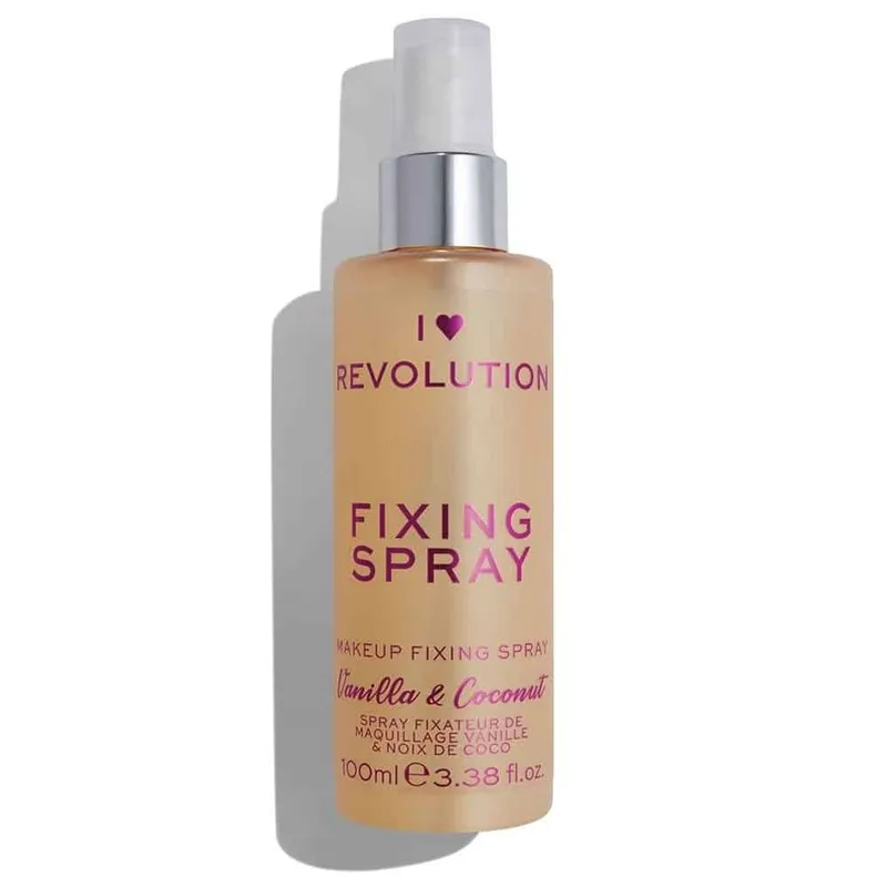 Makeup Revolution I Heart Revolution Fixing Spray – Vanilla Bean & Coconut