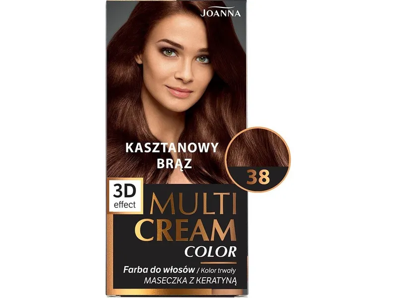Joanna Multi Cream färgfärg nr 38 Kastanjbrun